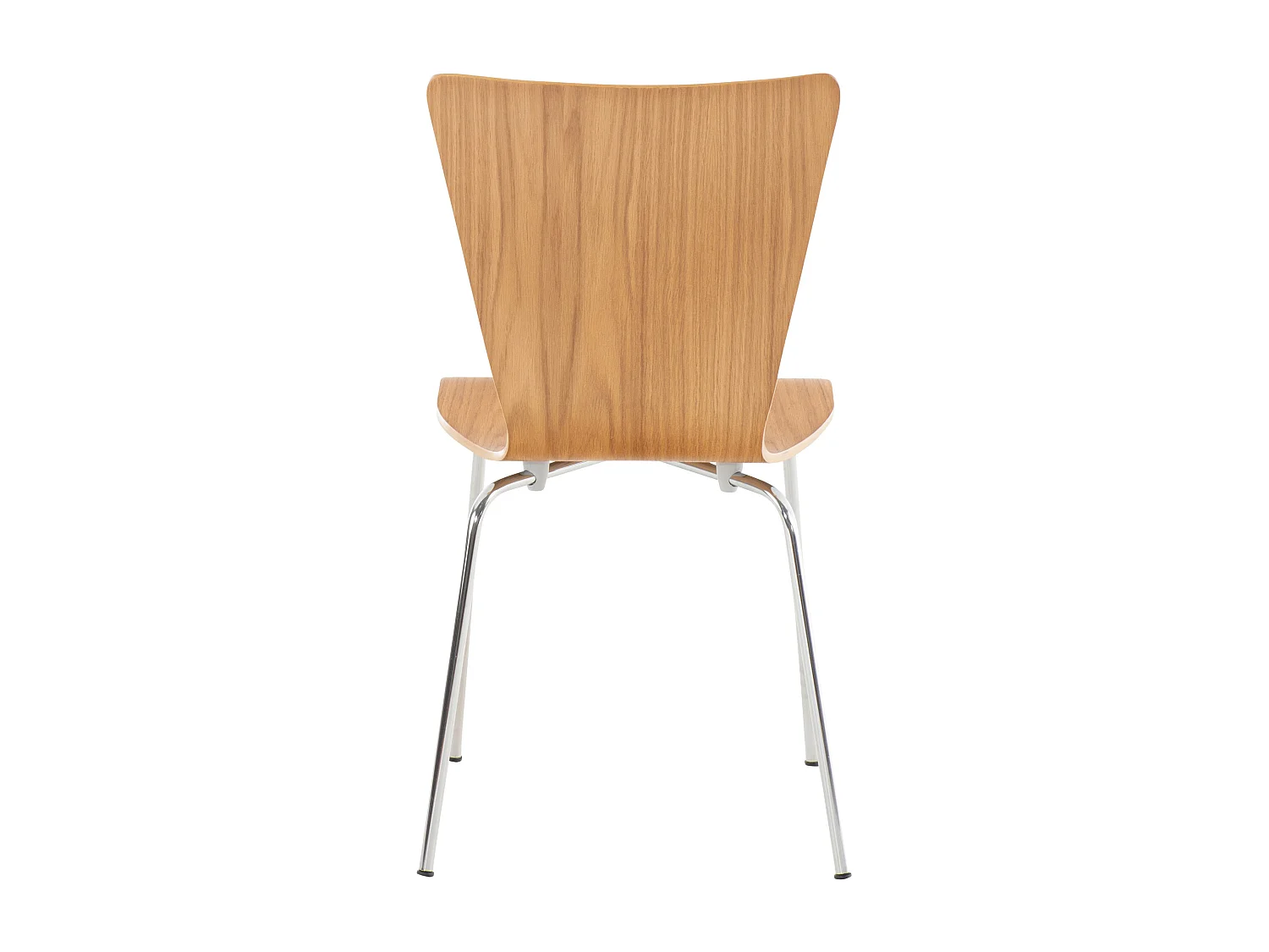 Chaise de conférence - Bois & Blanc - Chêne - Aaron