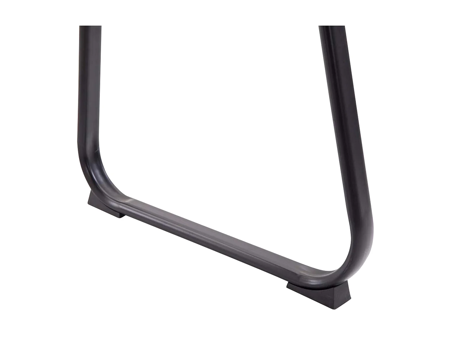 Lot de 2  chaises avec accoudoirs - Similicuir - Rouge - Canada B