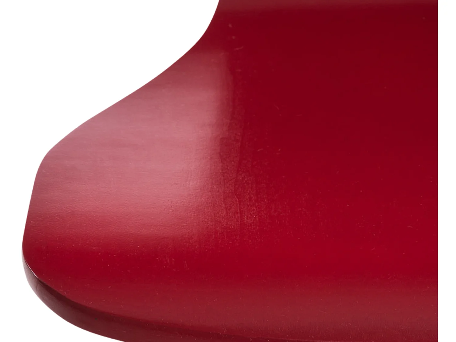 Chaise de conférence - Bois - Rouge - Aaron