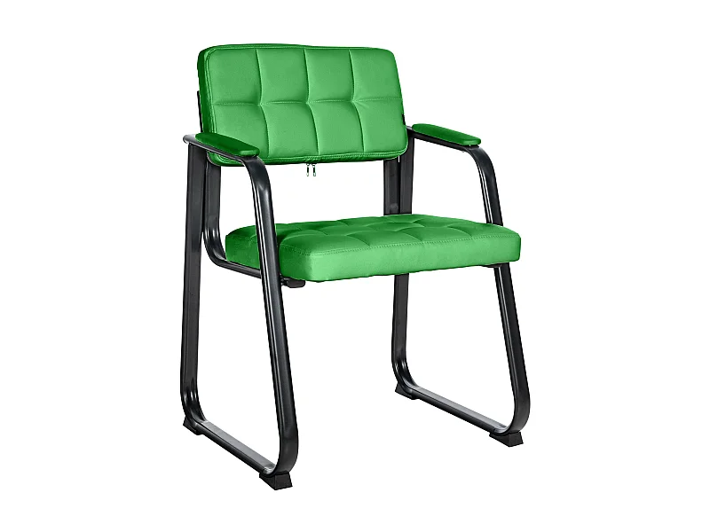 chaises avec accoudoirs - Similicuir & Nature - Vert - Canada B