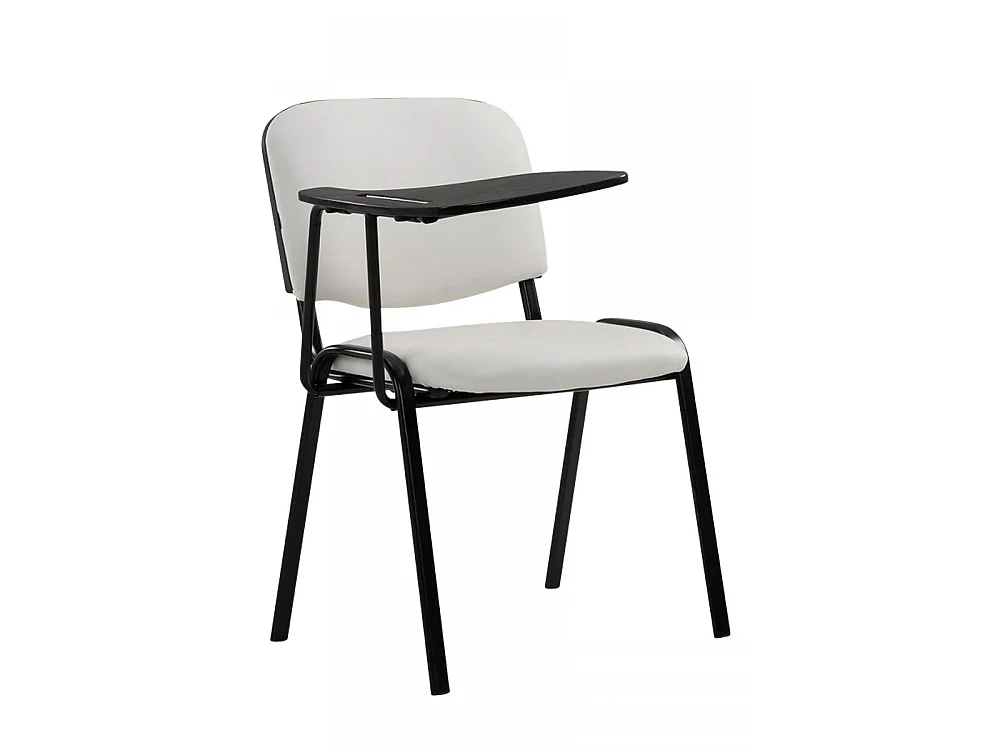 Chaise de conférence - Similicuir - Blanc - Ken