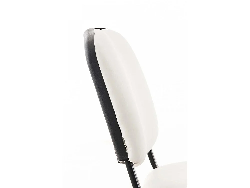 Chaise de conférence - Similicuir - Blanc - Ken