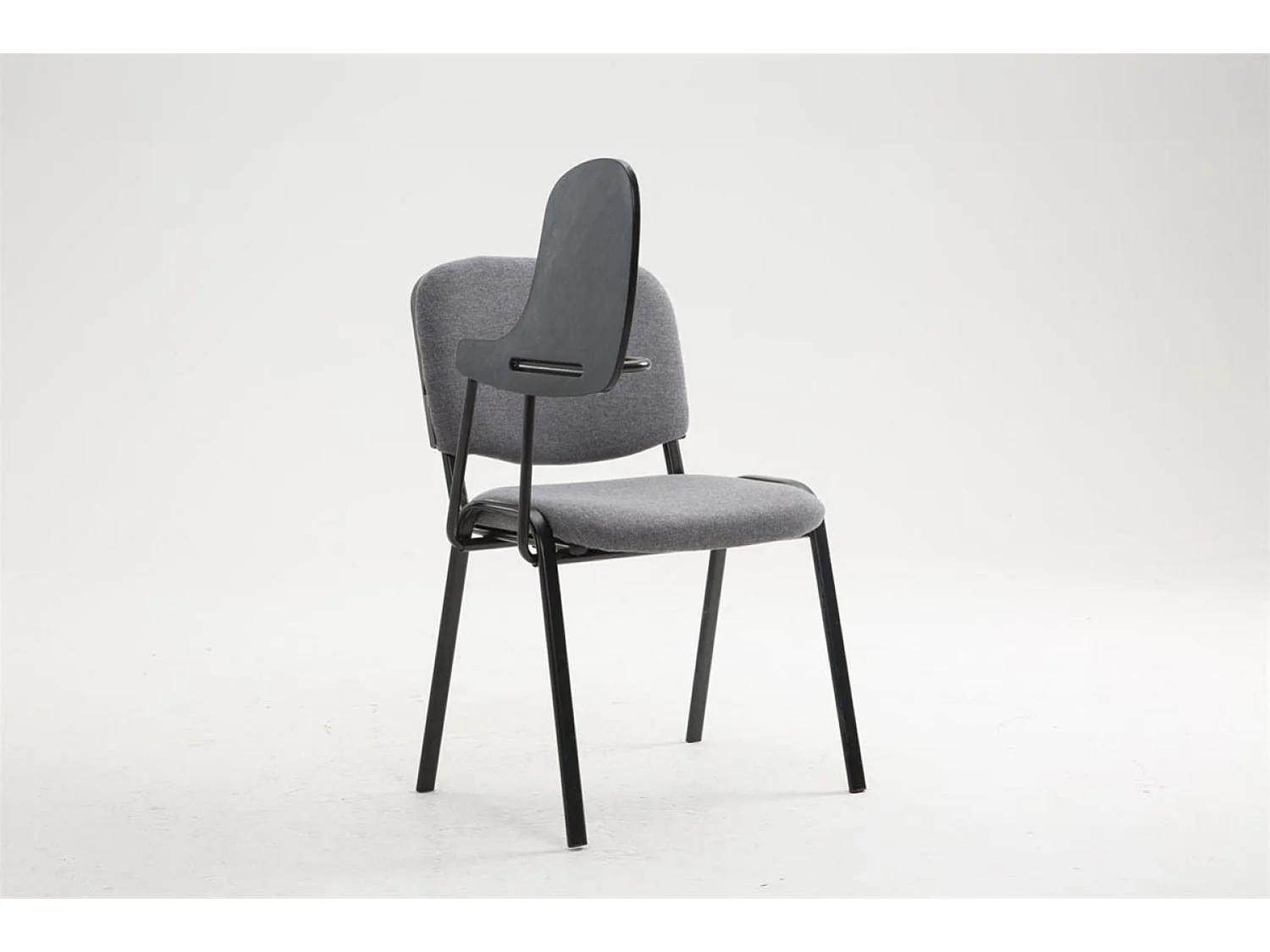 Conferentiestoelen - Stof & natura - grijs - Ken