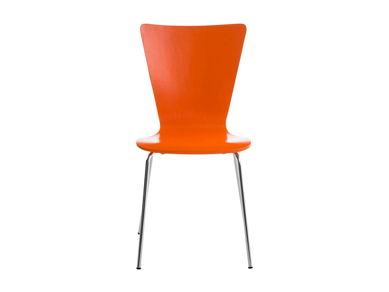 Conferentiestoelen - Hout - oranje - Aaron