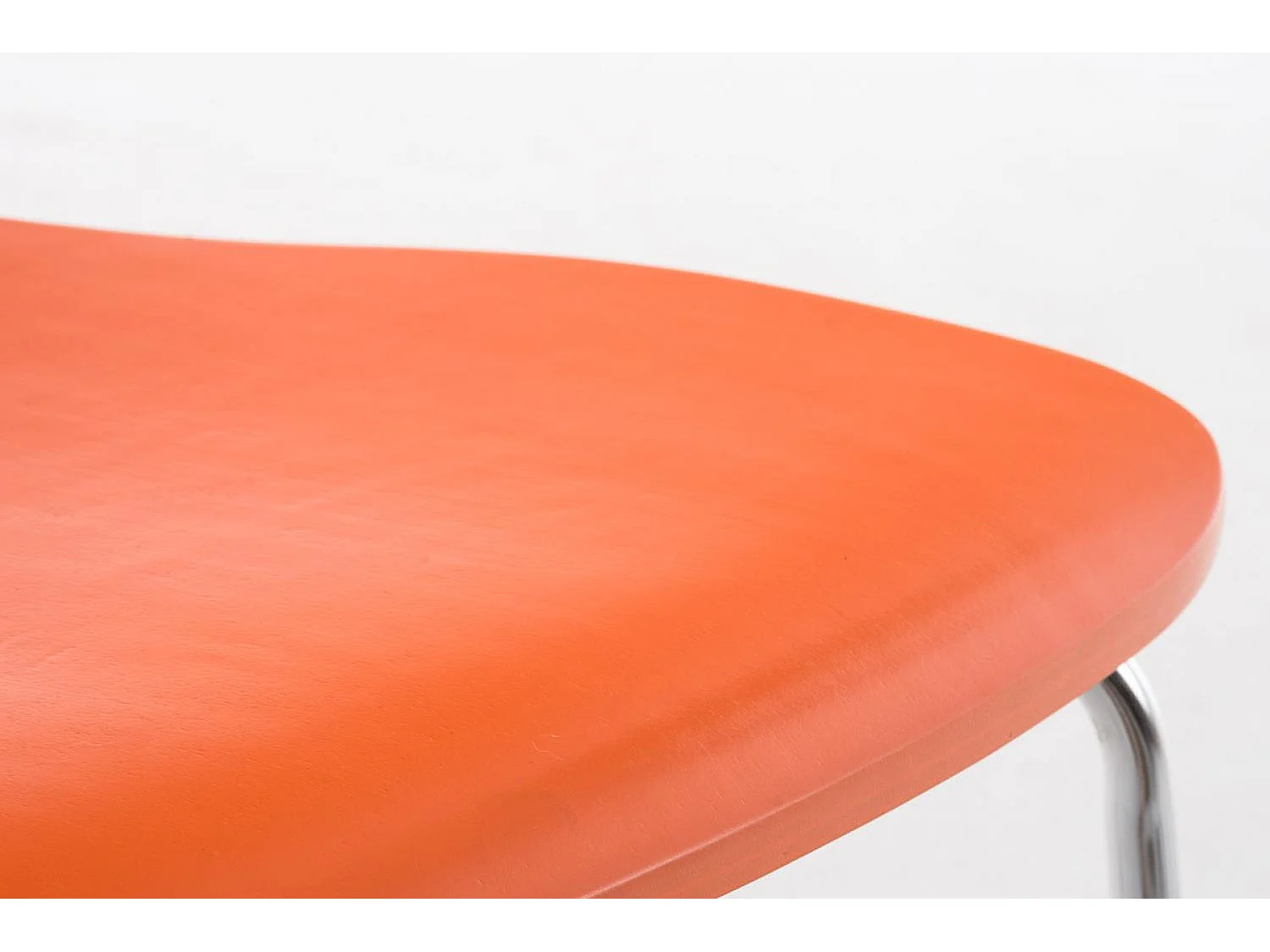 Chaise de conférence - Bois - Orange - Aaron