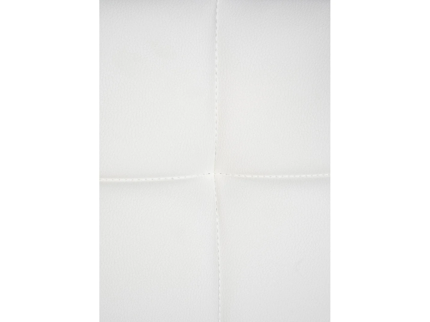 Stoel met armleuningen - Kunstleer & natura - wit - Canada B