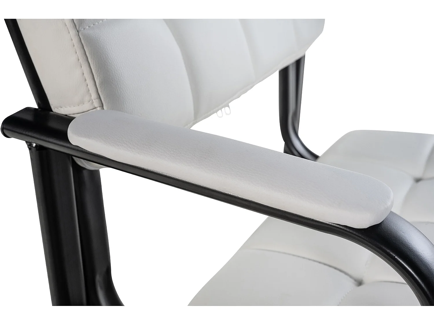 chaises avec accoudoirs - Similicuir & Nature - Blanc - Canada B