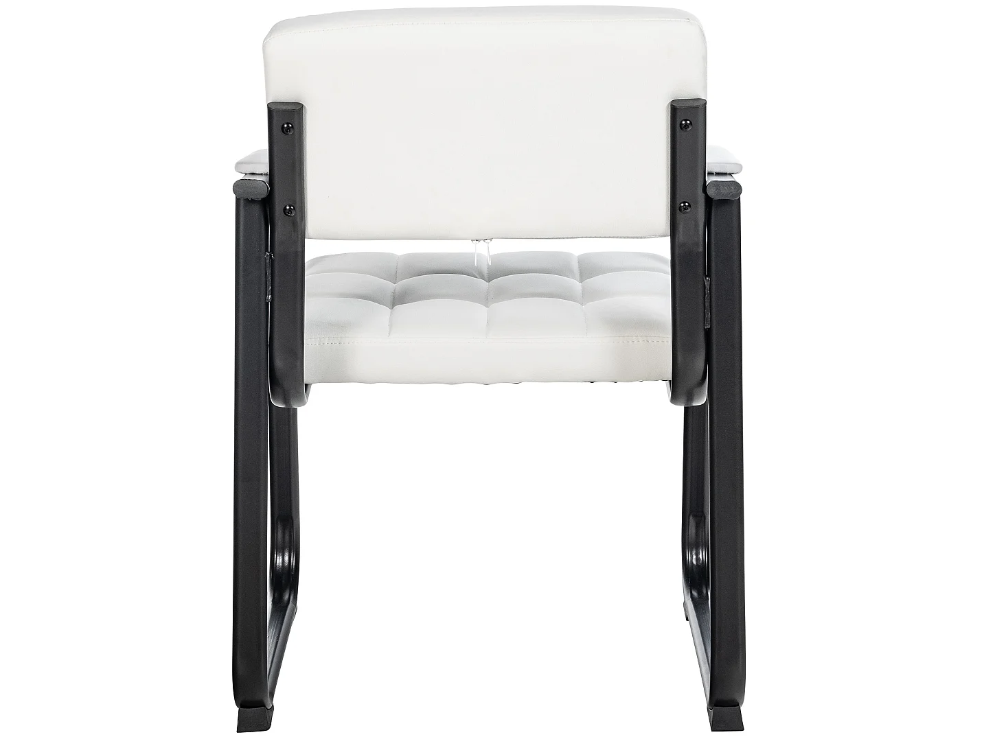 chaises avec accoudoirs - Similicuir & Nature - Blanc - Canada B
