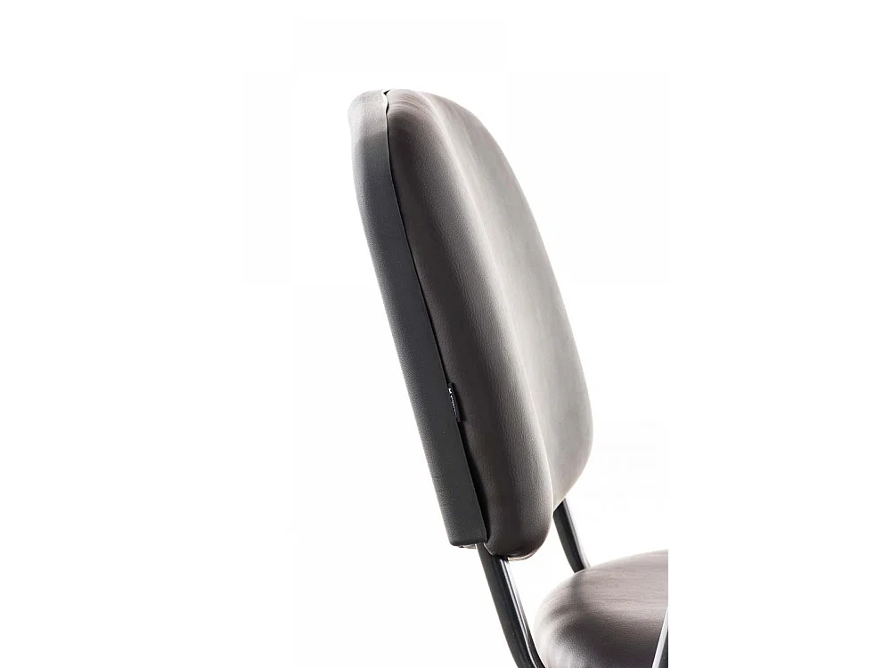 Eetkamerstoelen - Kunstleer & Metaal mat zwart - bruin - Ken mit Klapptisch