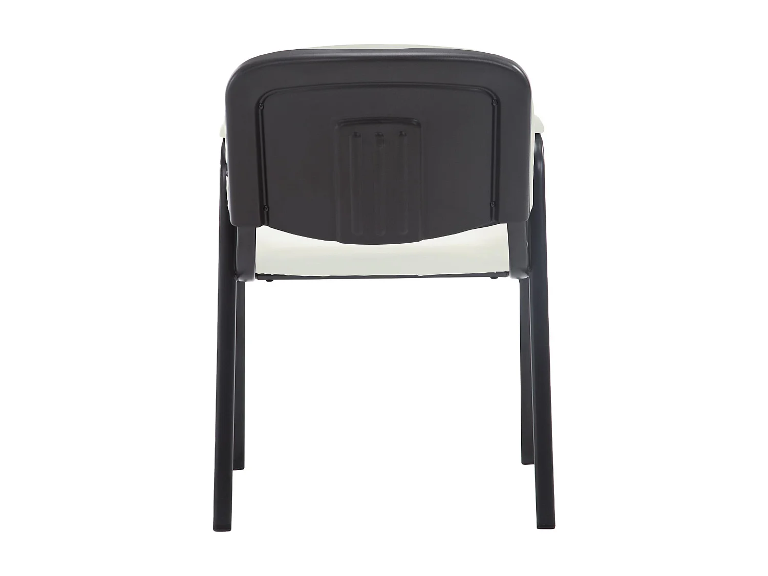 Chaise de conférence - Similicuir & Blanc - Crème - Ken Pro