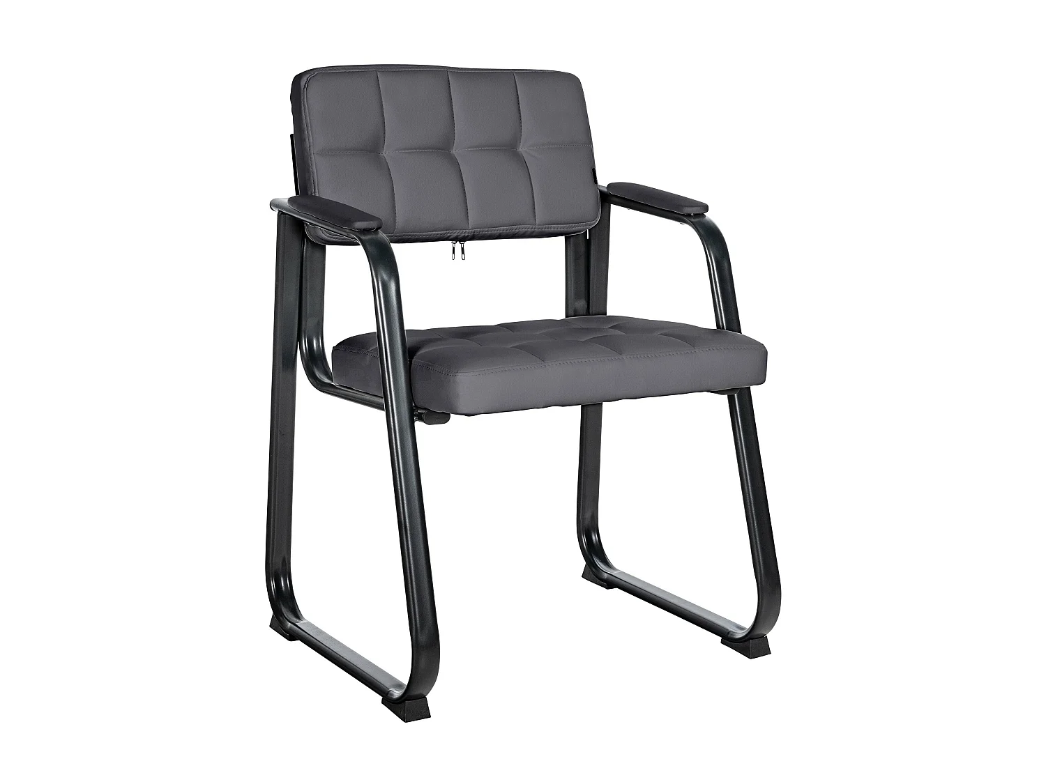 chaises avec accoudoirs - Similicuir & Nature - Gris - Canada B