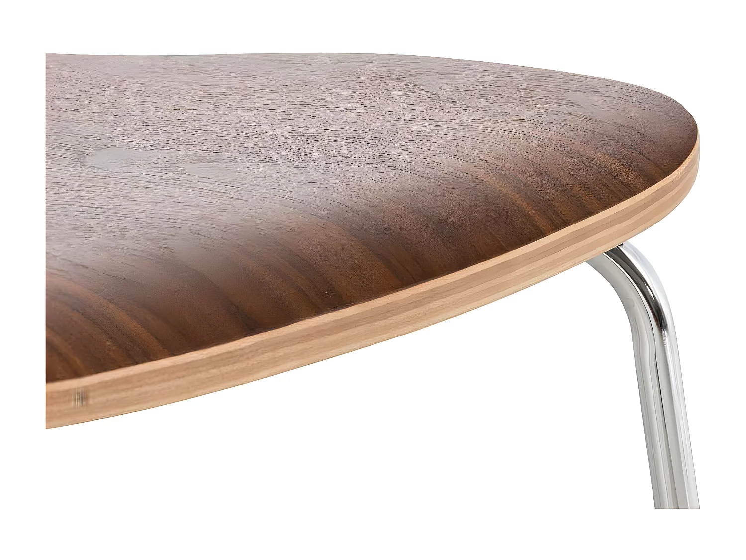 Chaise de conférence - Bois - Noyer - Aaron