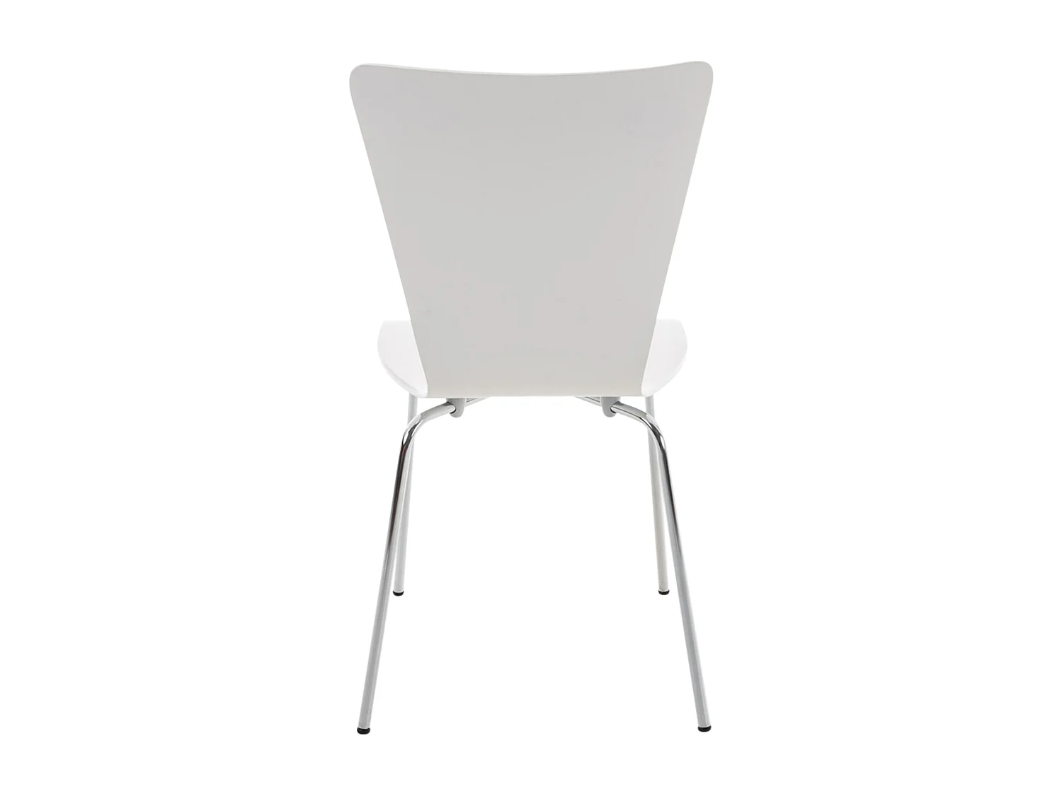 Chaise de conférence - Bois - Blanc - Aaron