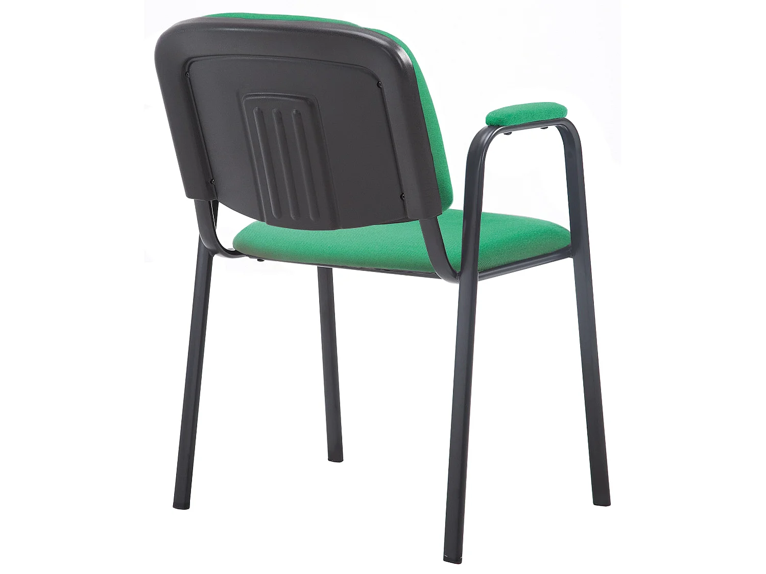 Chaise de conférence - Tissu & Blanc - Vert - Ken Pro
