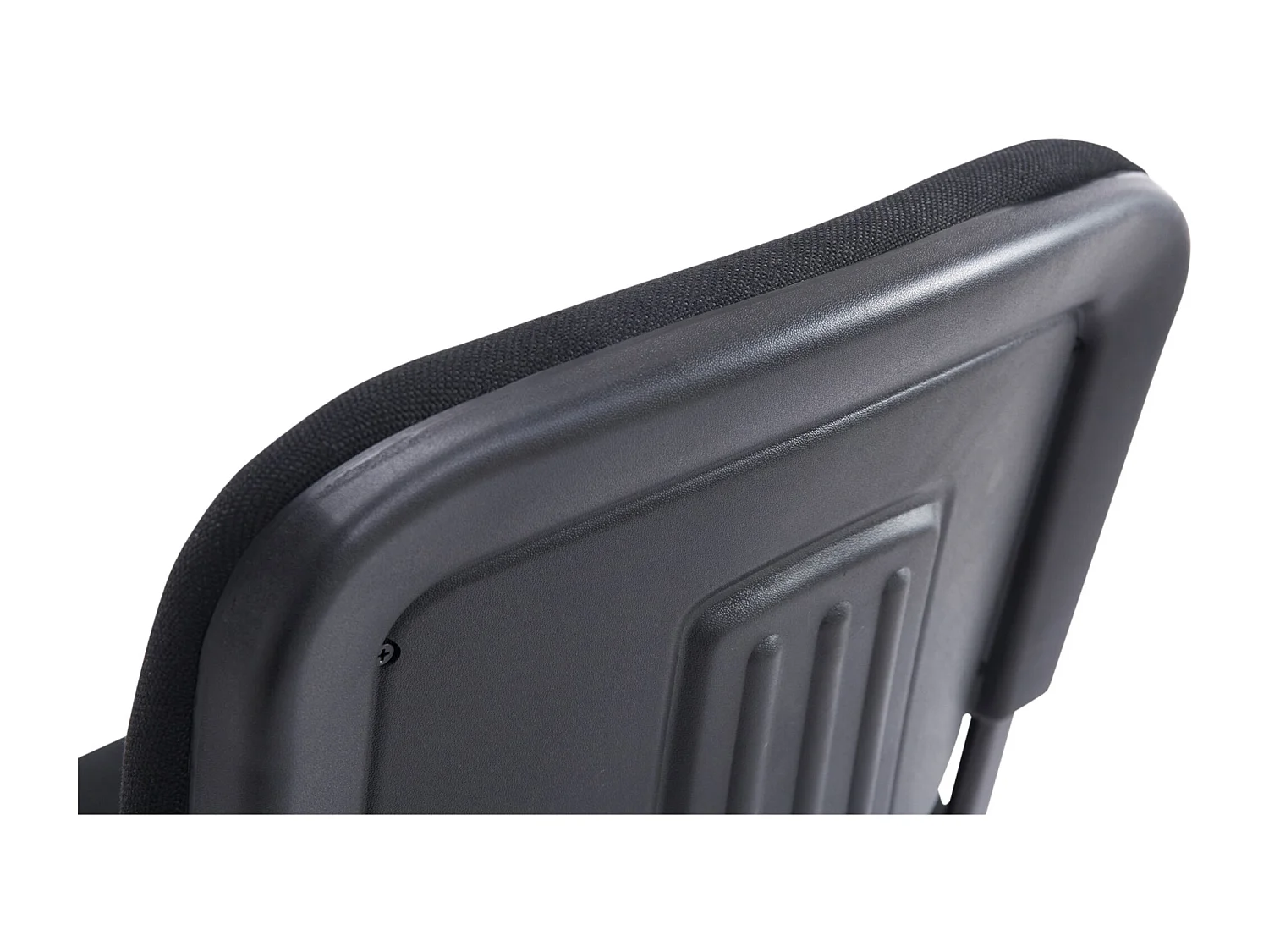 Konferenzstuhl - Stoff & Metall matt schwarz - schwarz - XL Ken