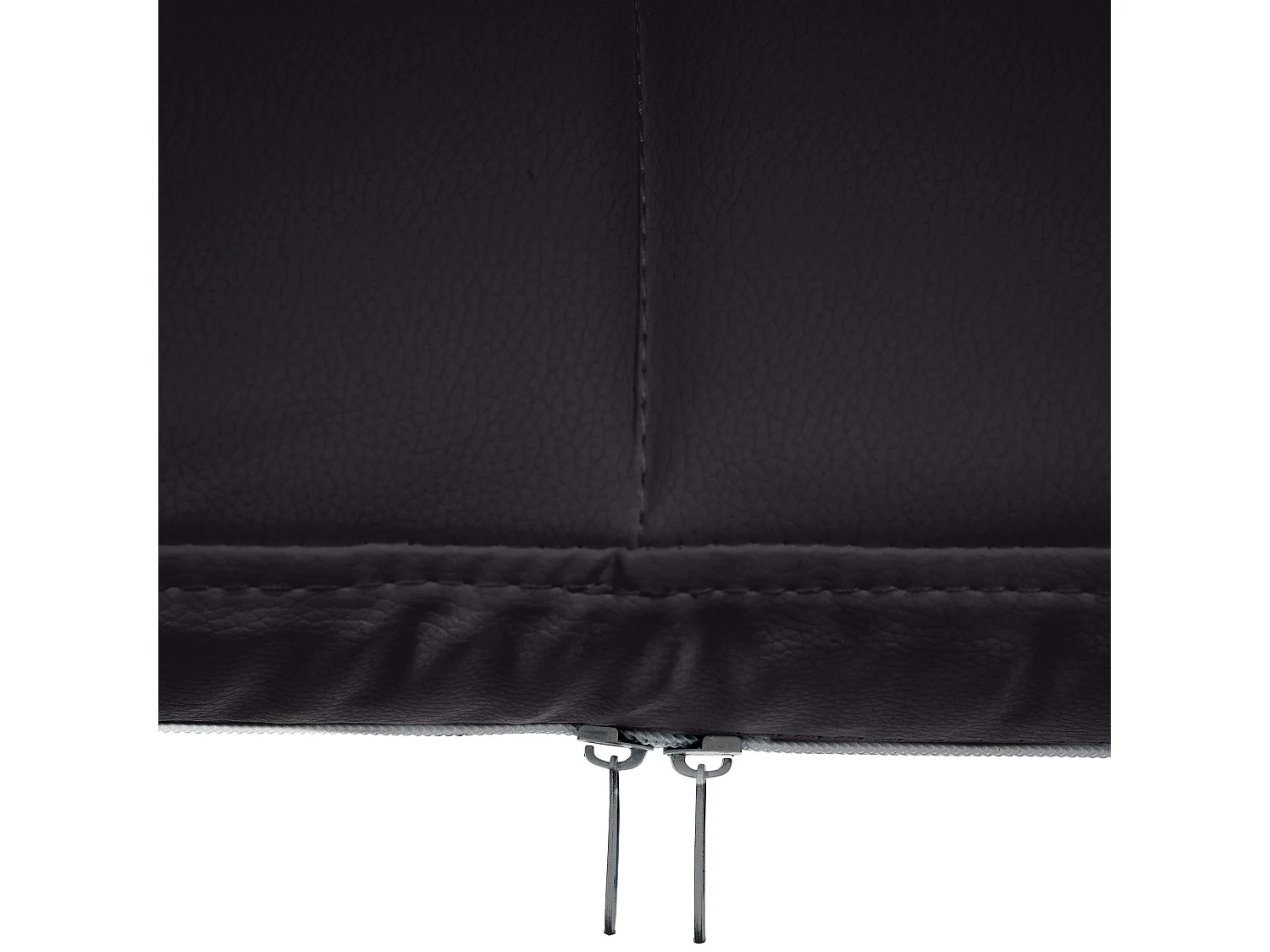 chaises avec accoudoirs - Similicuir & Nature - Noir - Canada B