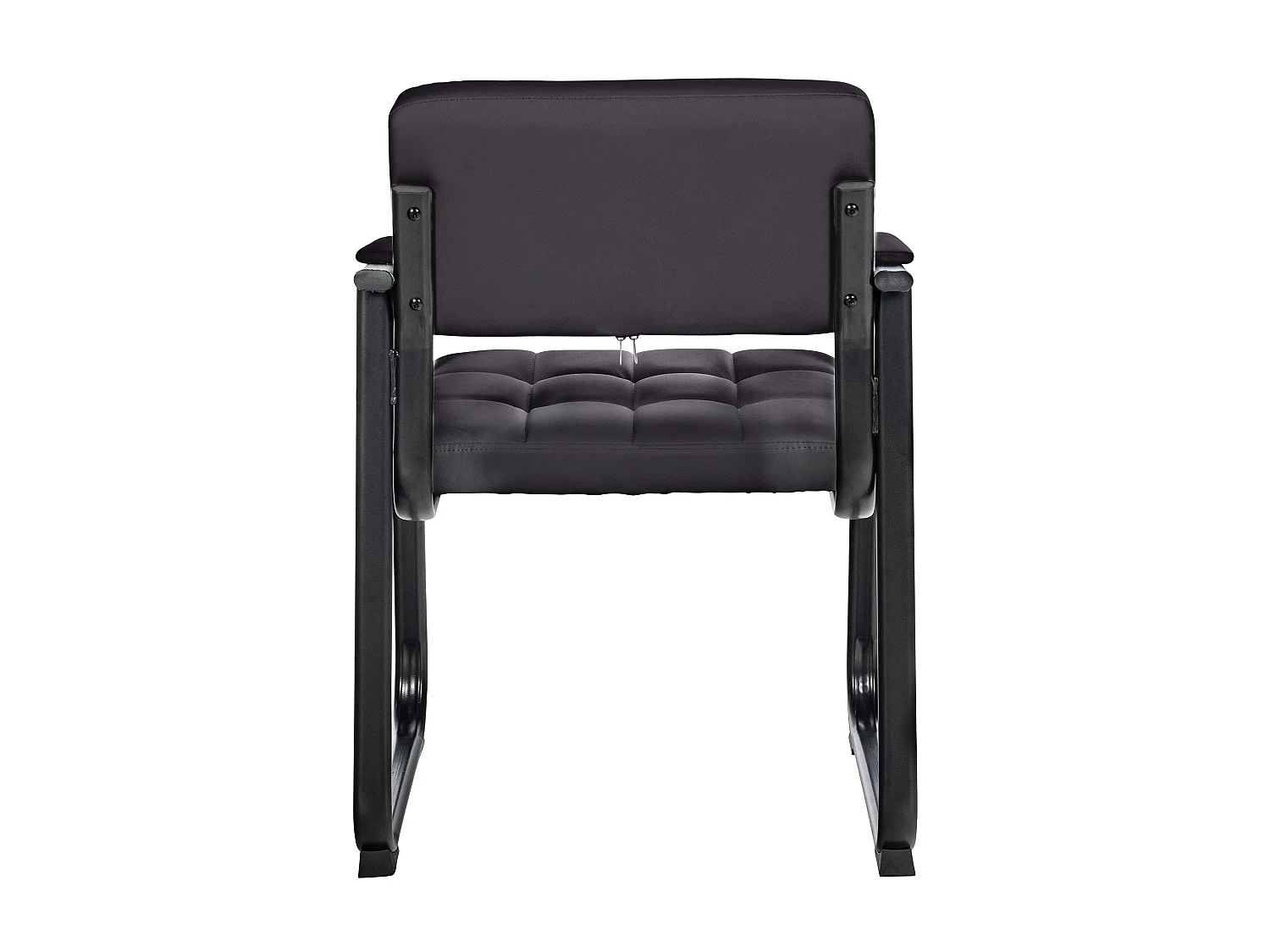 chaises avec accoudoirs - Similicuir & Nature - Noir - Canada B