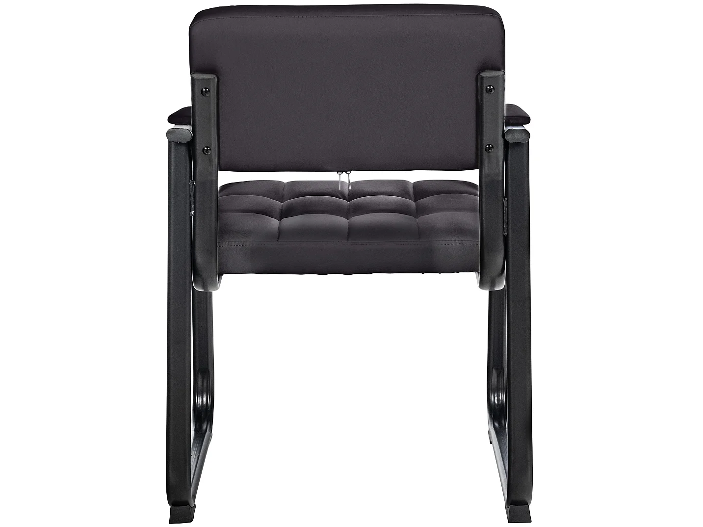 chaises avec accoudoirs - Similicuir & Nature - Noir - Canada B