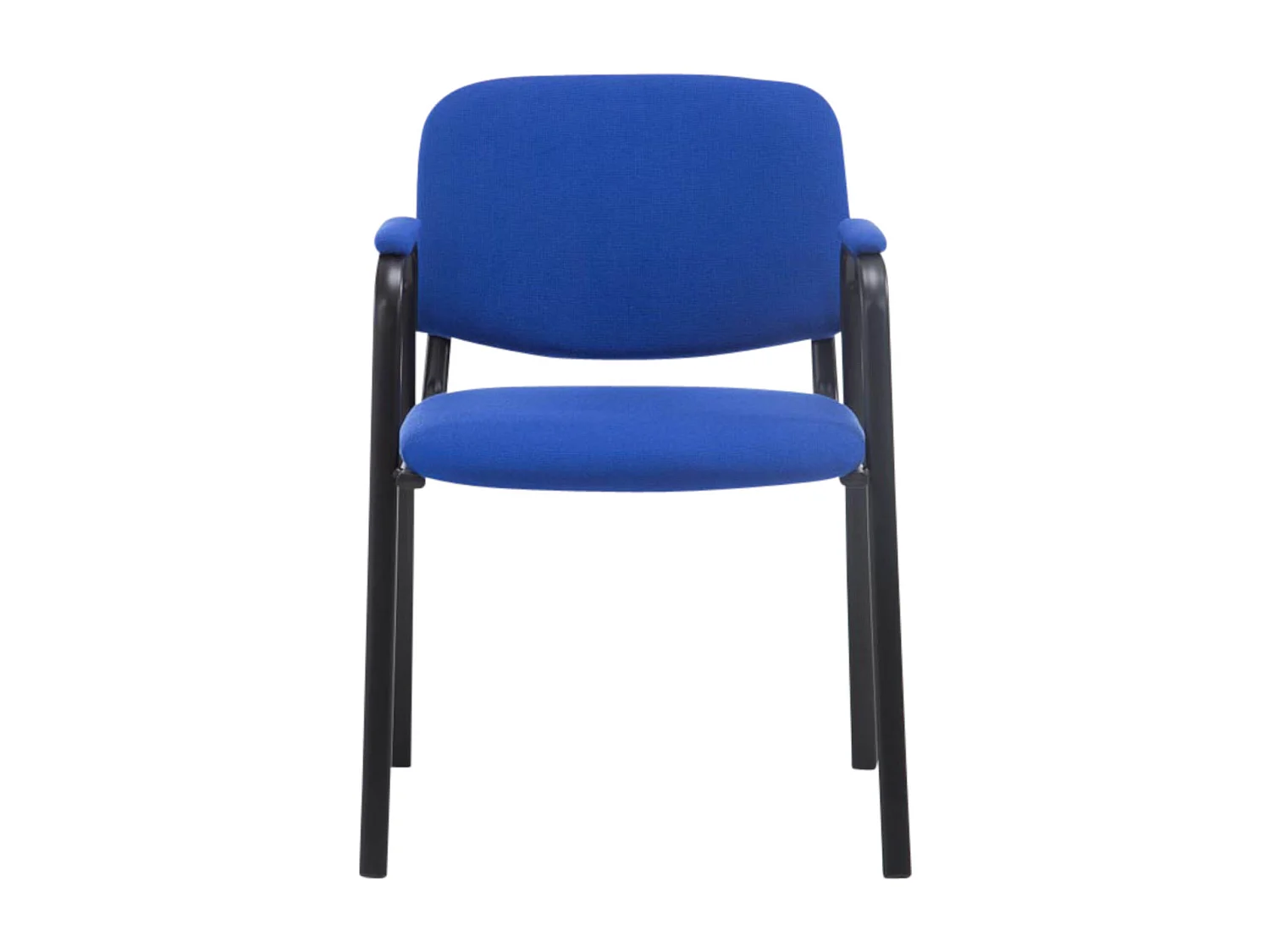 Lot de 4  Chaise de conférence - Tissu - Bleu - Ken Pro