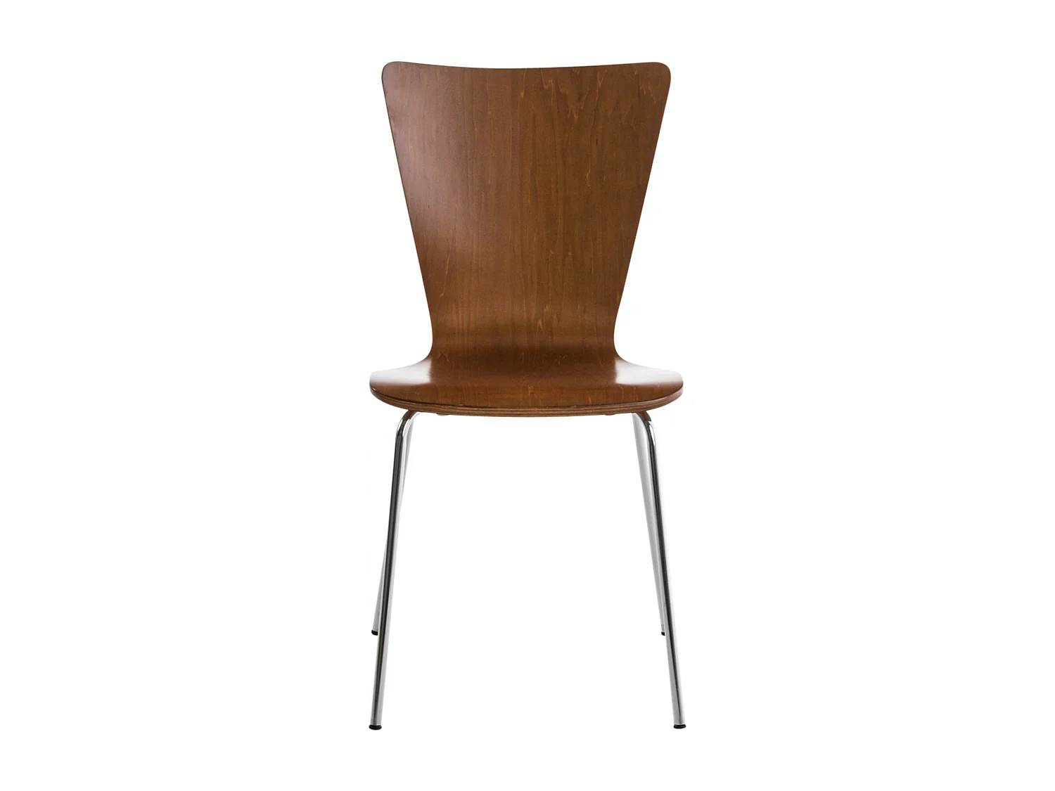 Conferentiestoelen - Hout - bruin - Aaron