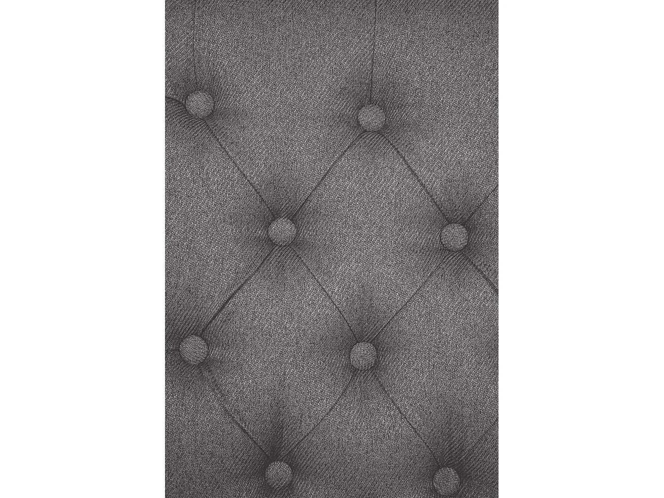 Lot de 2  chaise salle à manger - Tissu - Gris - Lisburn