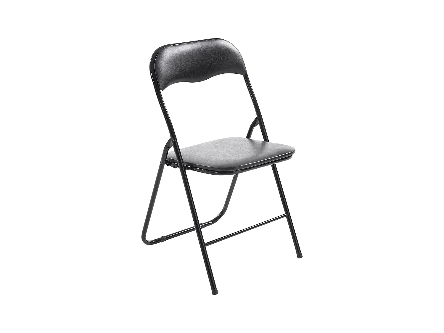 Chaise de conférence - Similicuir & Nature - Noir / Noir - Felix