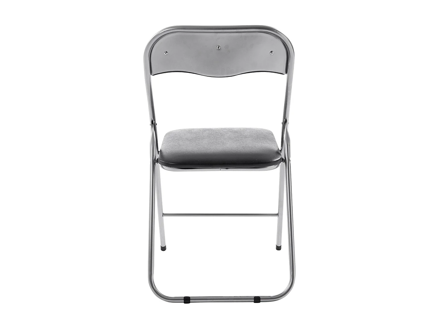 Conferentiestoelen - Kunstleer & natura - zwart/zilver - Felix