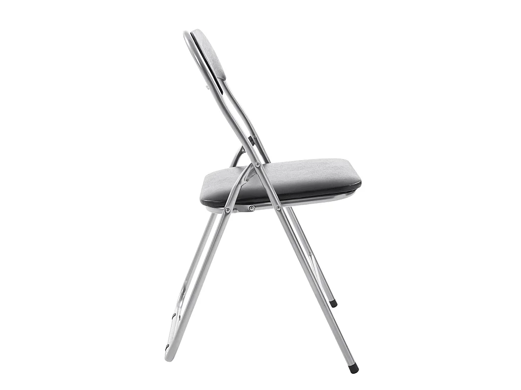 Conferentiestoelen - Kunstleer & roestvrij staal - zwart/zilver - Felix