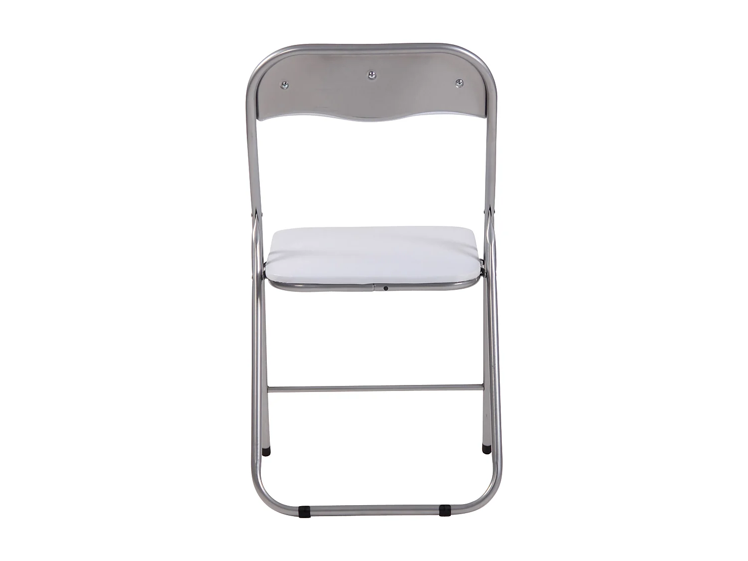 Conferentiestoelen - Kunstleer - wit/zilver - Felix