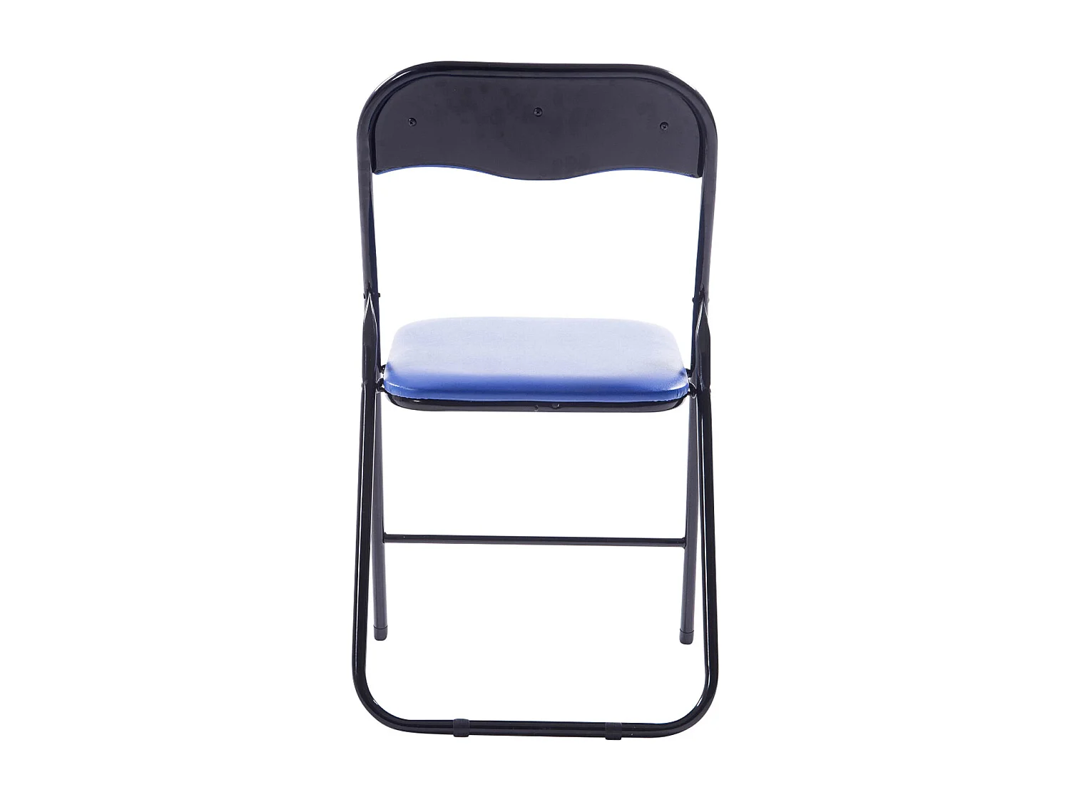 Conferentiestoelen - Kunstleer & natura - blauw/zwart - Felix