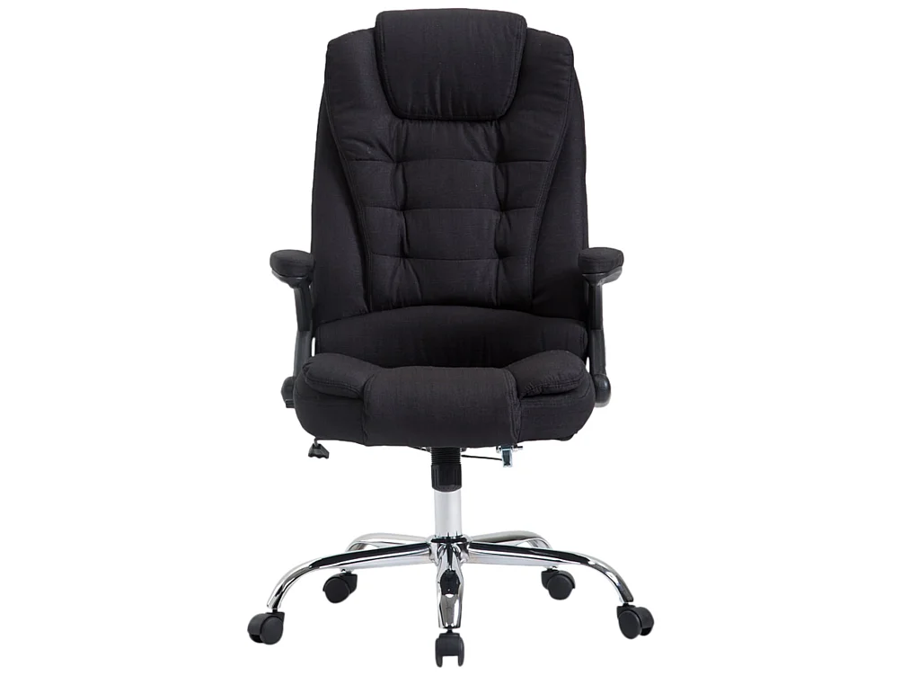 Chaise de bureau - Tissu & Nature - Noir - Thor