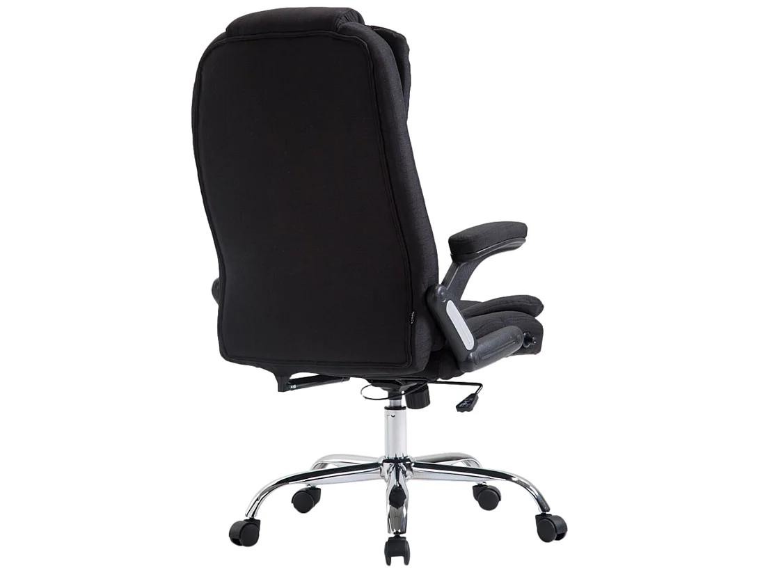 Chaise de bureau - Tissu & Nature - Noir - Thor