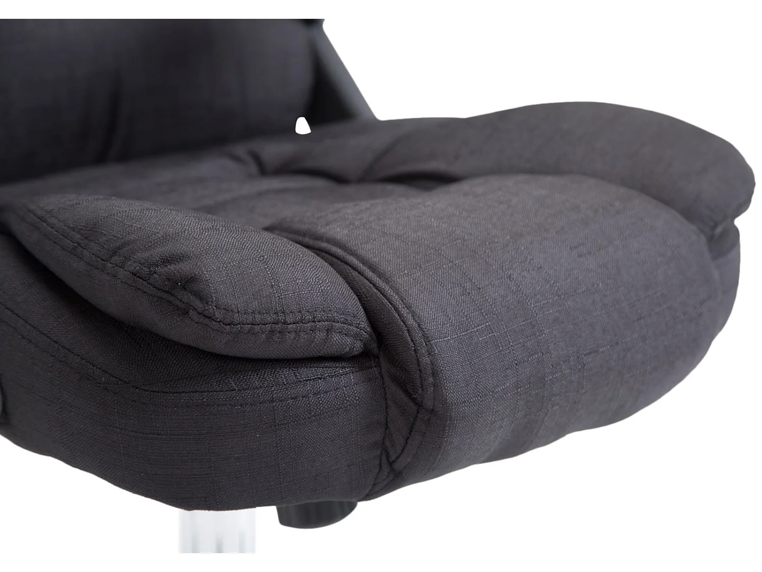 Chaise de bureau - Tissu & Nature - Noir - Thor