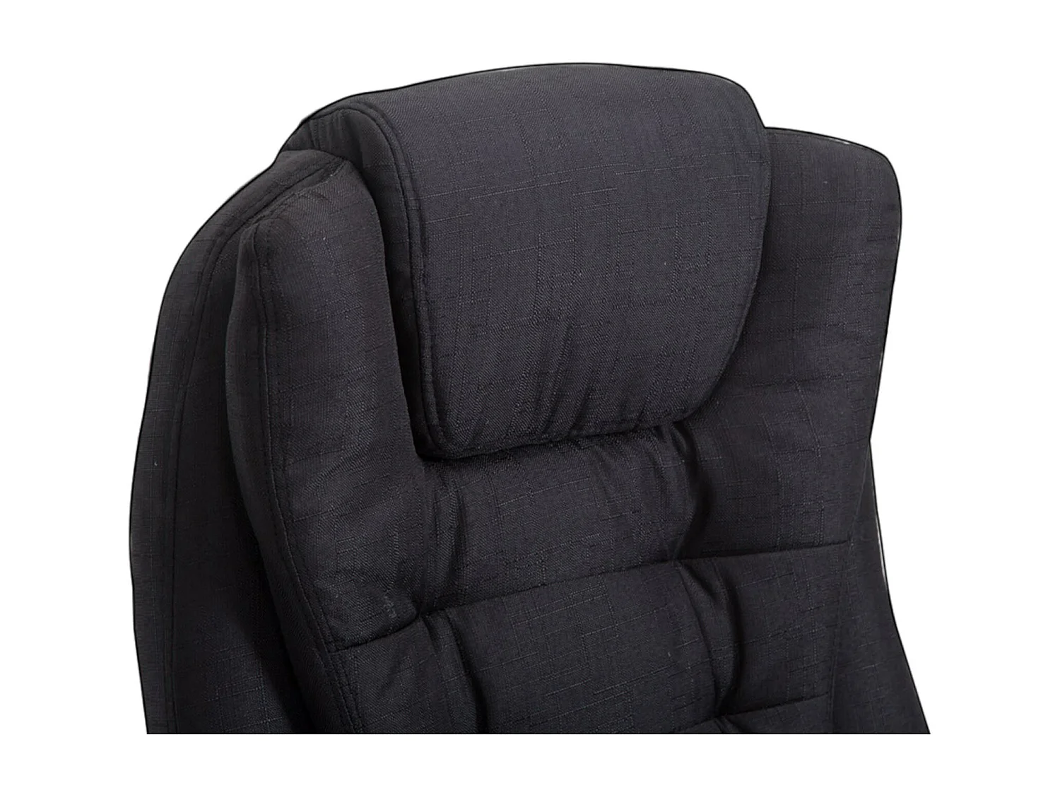 Chaise de bureau - Tissu & Nature - Noir - Thor