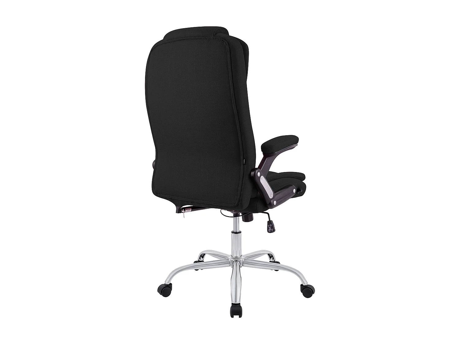 Chaise de bureau - Tissu - Noir - Thor
