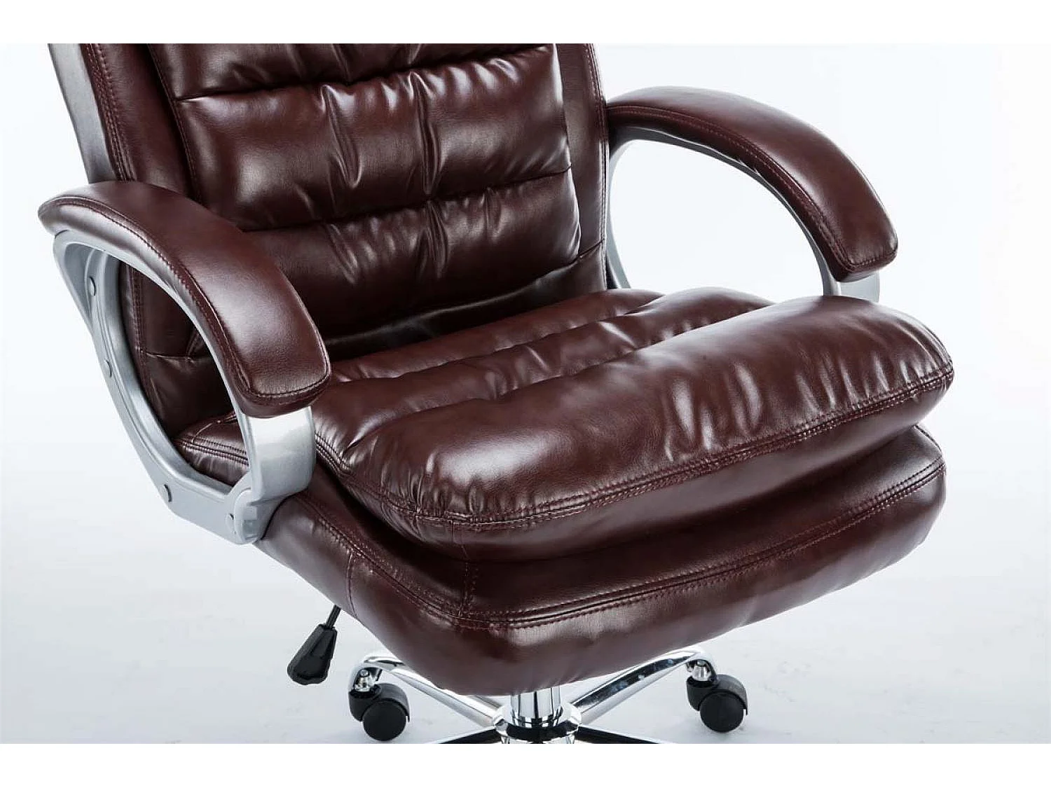 Chaise de bureau - Similicuir - Bordeaux - XXL Vancouver