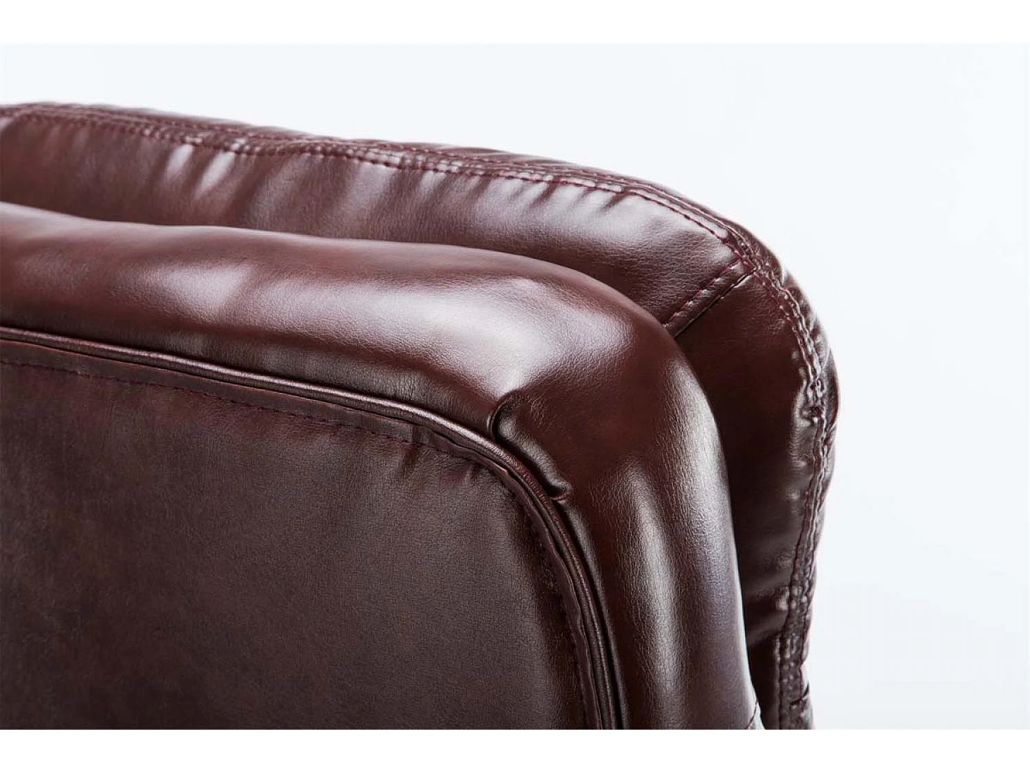 Chaise de bureau - Similicuir - Bordeaux - XXL Vancouver