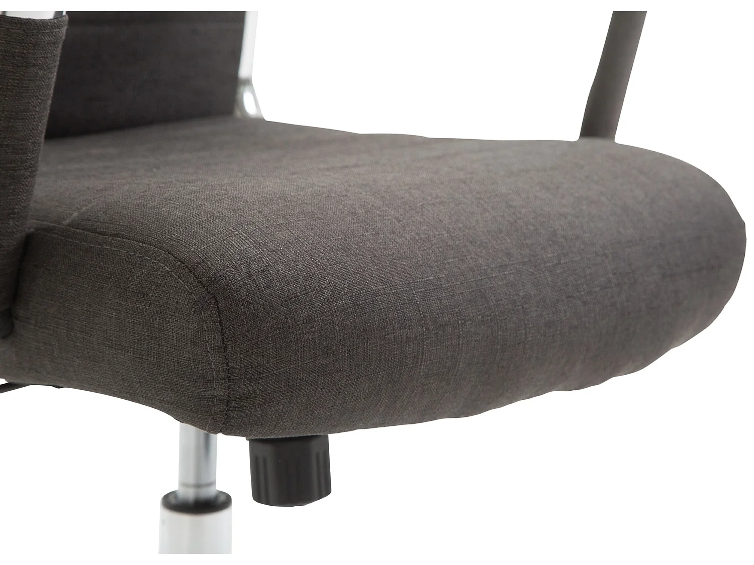 Chaise de bureau - Tissu & Nature - Gris foncé - Kolumbus
