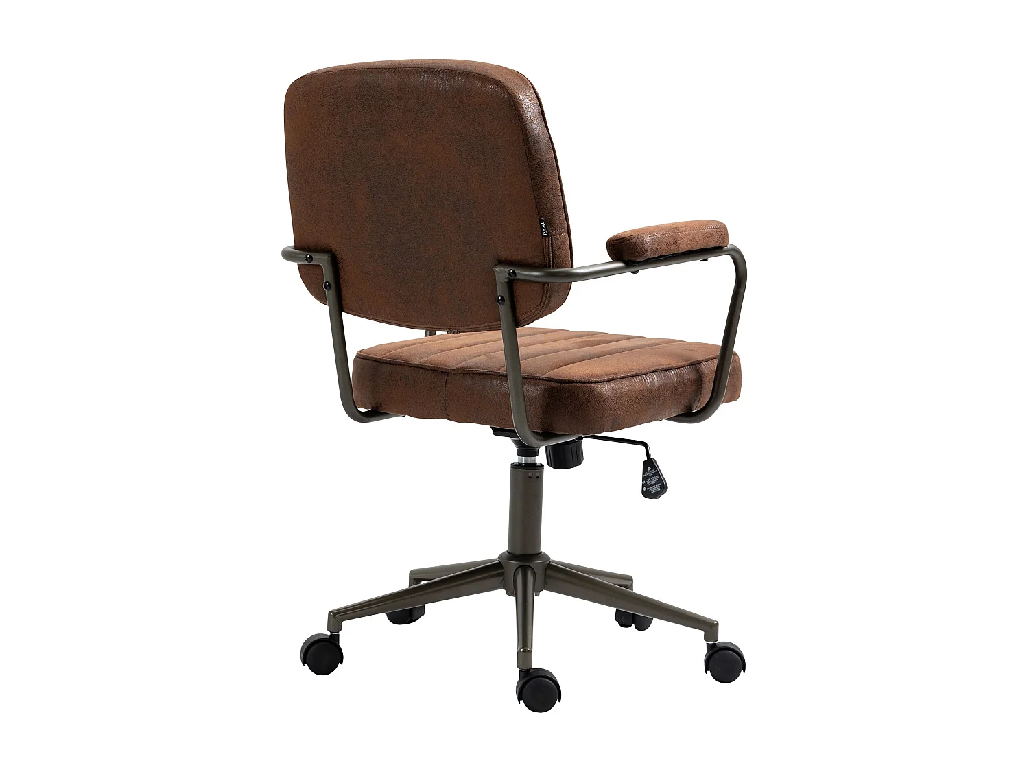 Bureaustoel - Kunstleer - cognac - Natrona