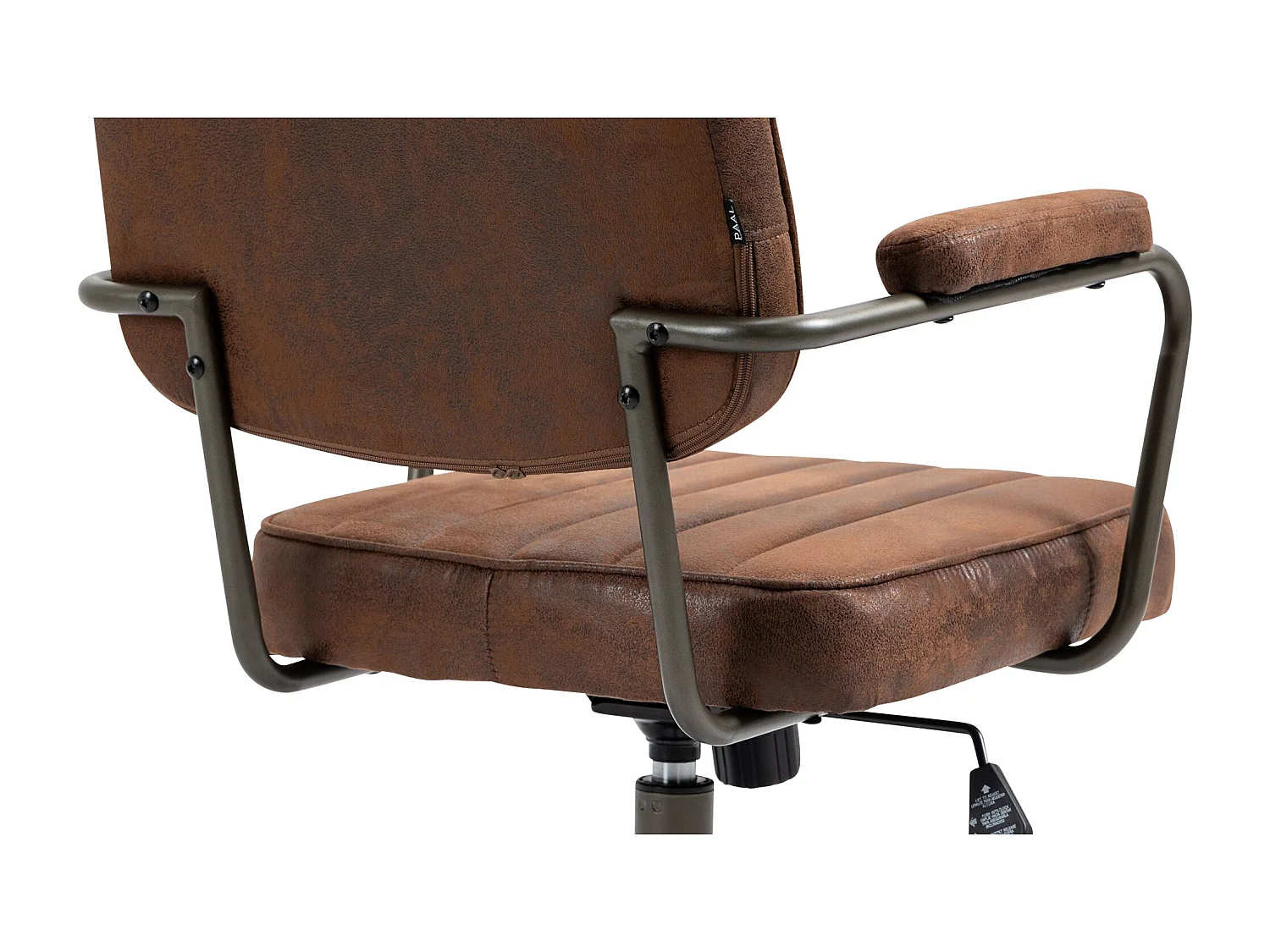 Bureaustoel - Kunstleer - cognac - Natrona