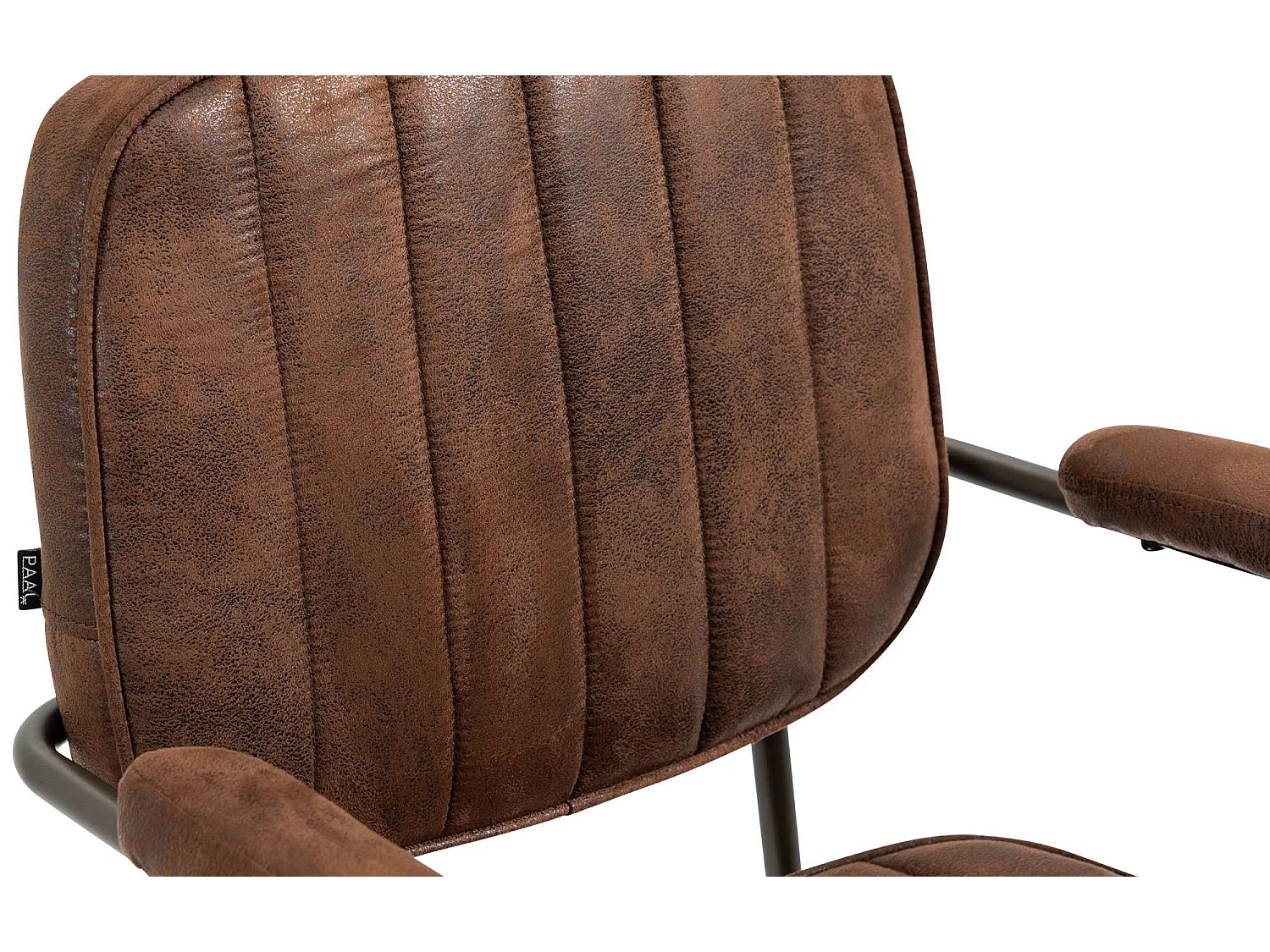 Chaise de bureau - Similicuir - Cognac - Natrona