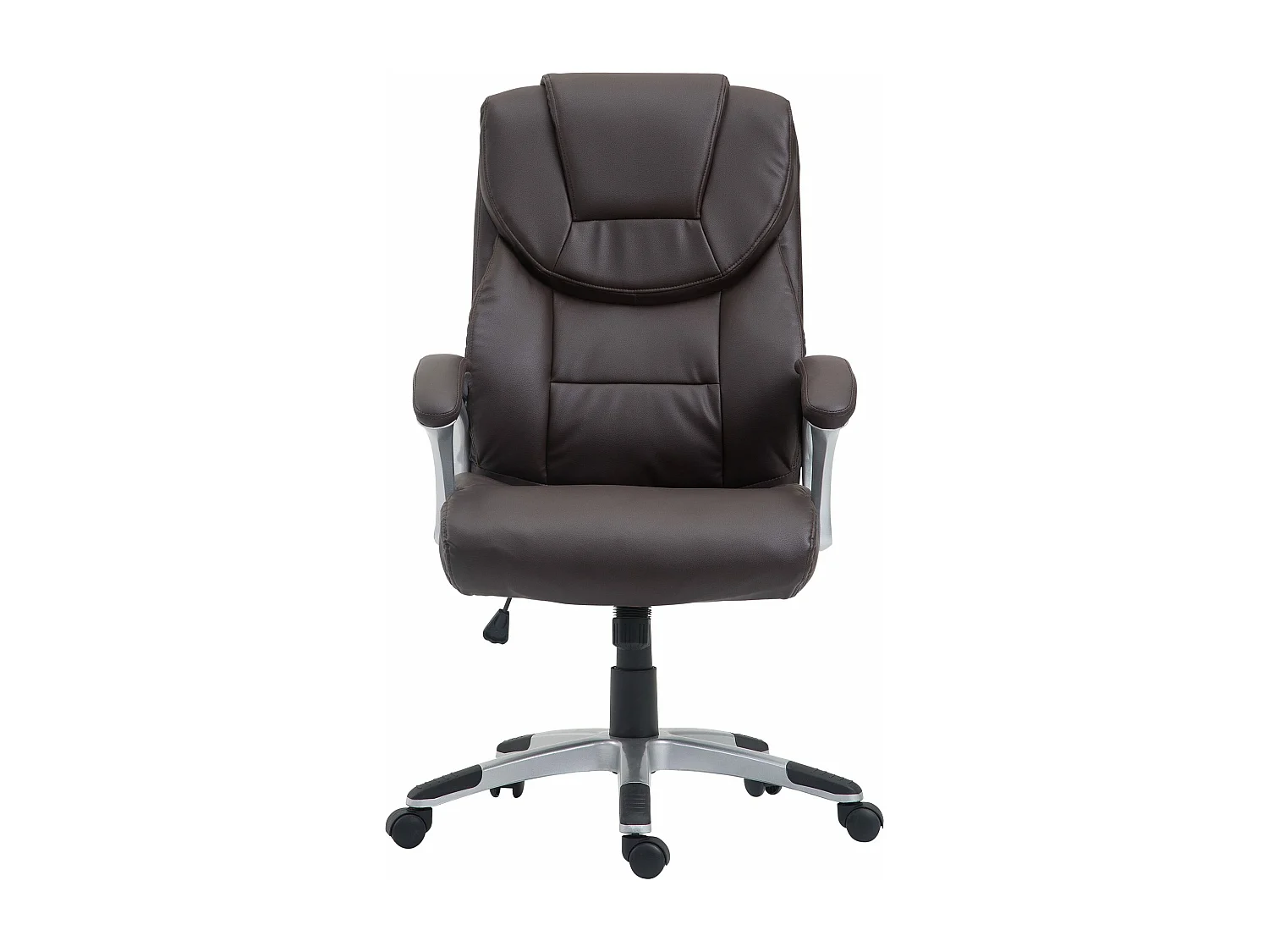 Chaise de bureau - Similicuir & Nature - Marron - Texas V2