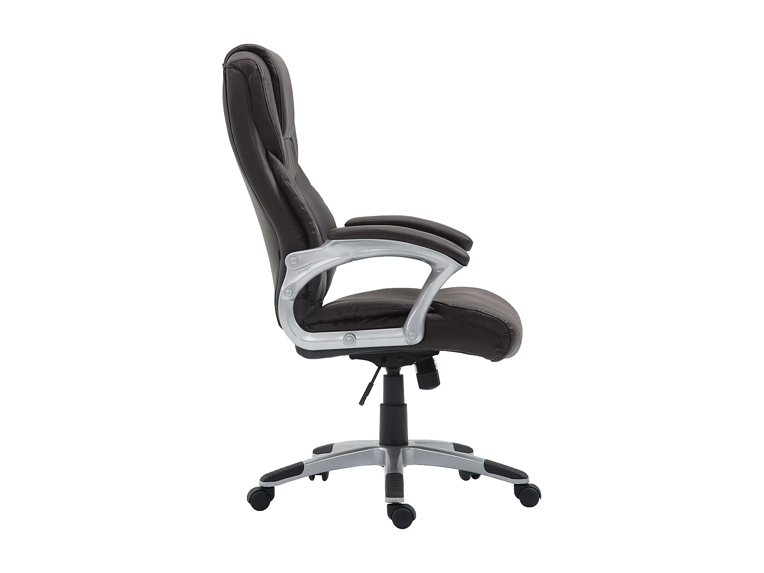 Chaise de bureau - Similicuir & Nature - Marron - Texas V2