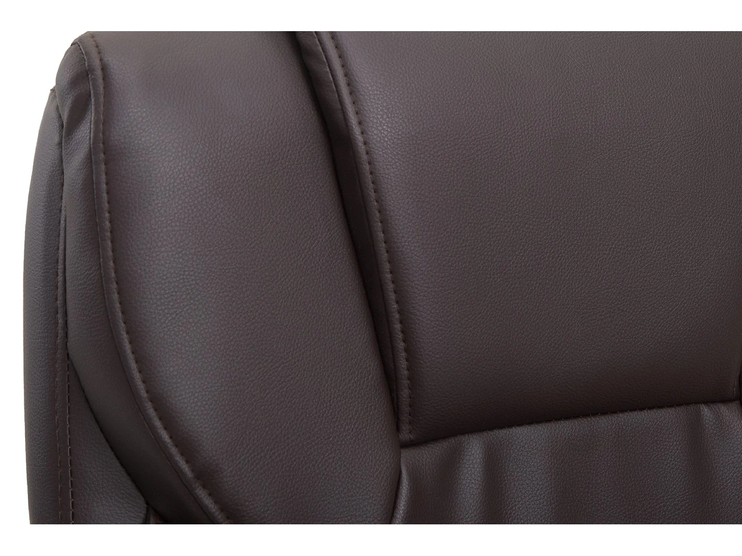 Chaise de bureau - Similicuir & Nature - Marron - Texas V2