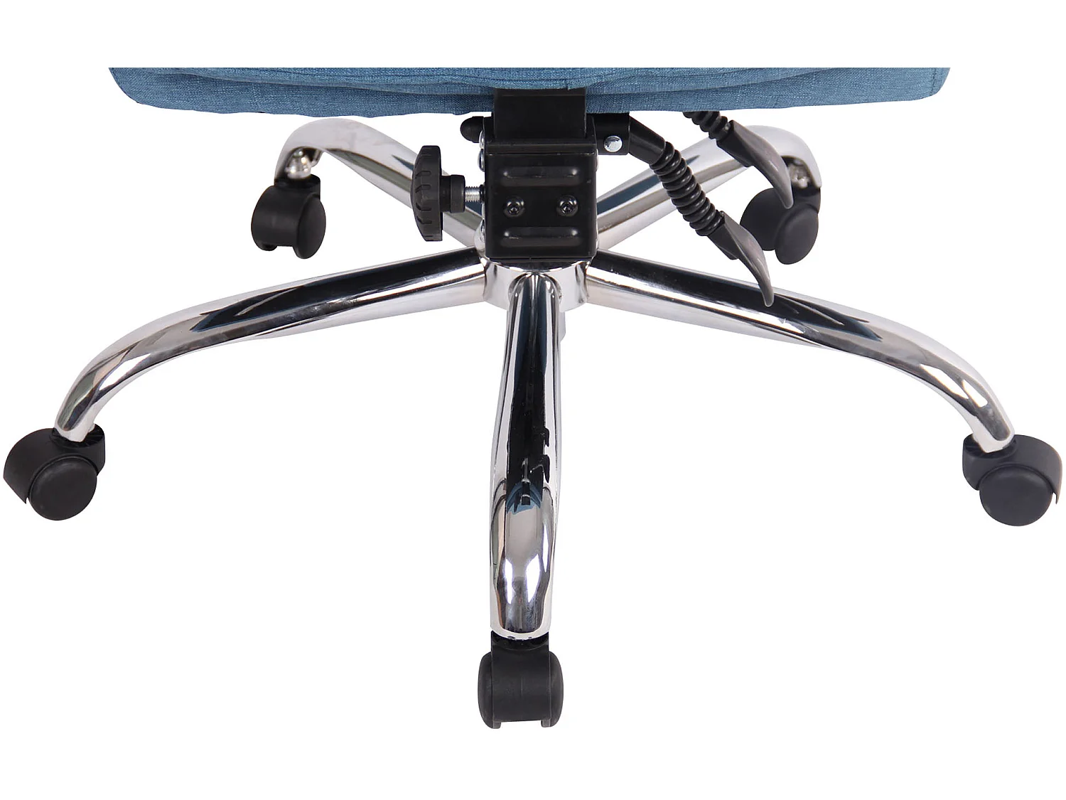 Chaise de bureau - Tissu - Bleu - Oxygen