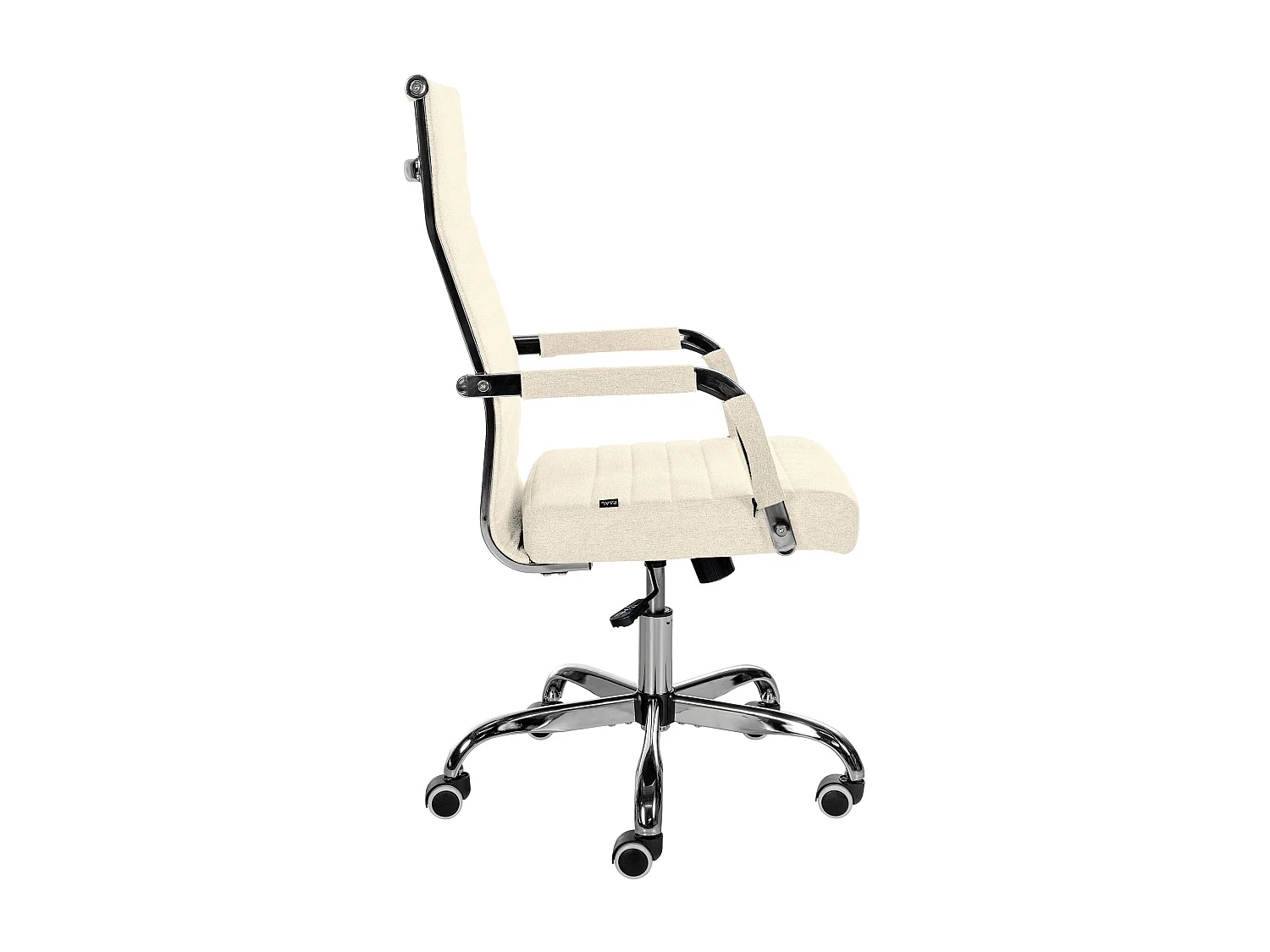 Bureaustoel - Stof - creme - Amadora