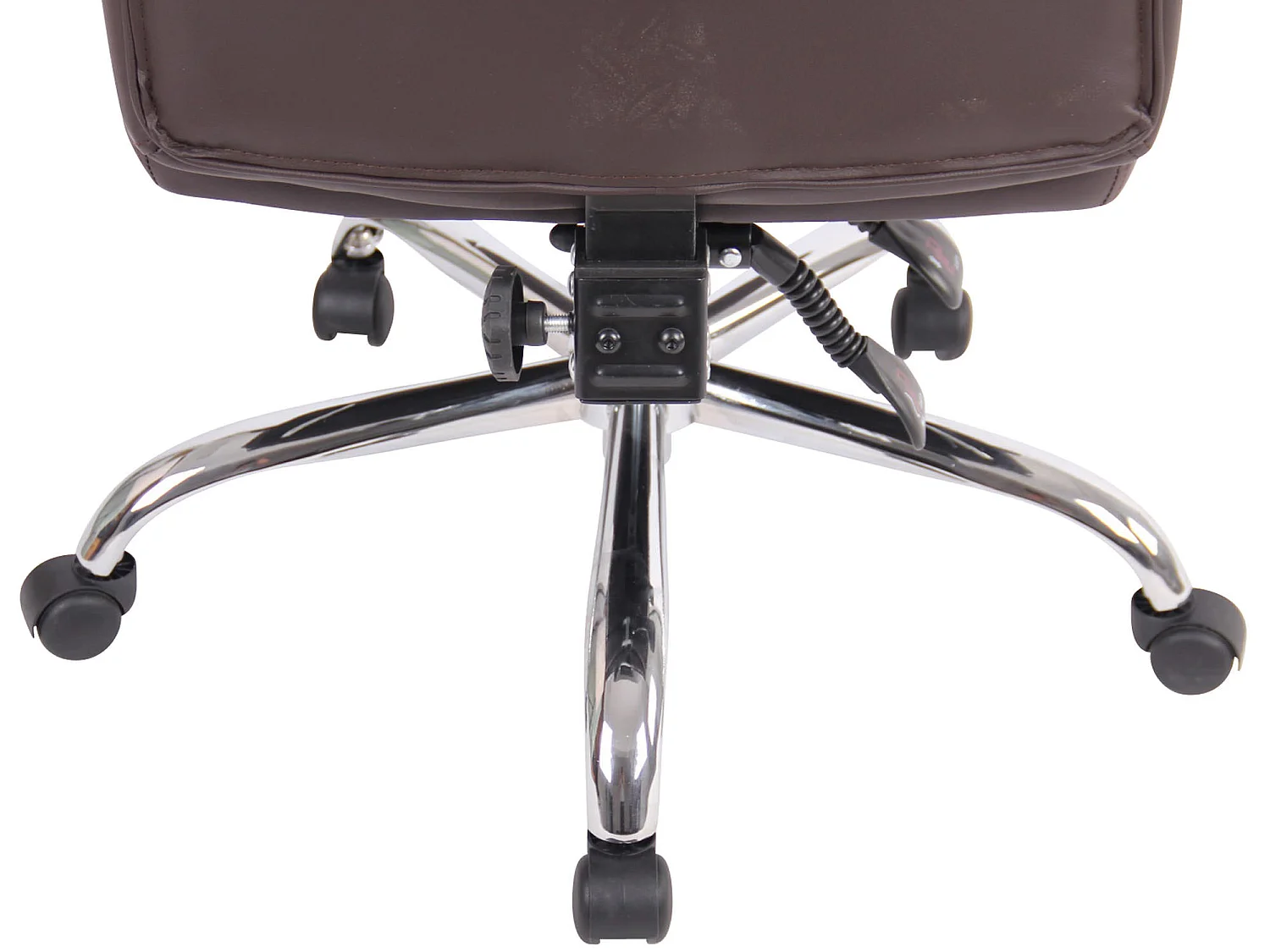 Chaise de bureau - Similicuir - Marron - Oxygen