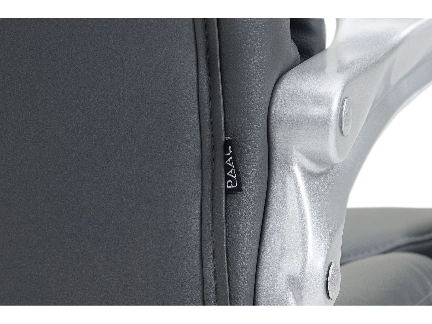 Bureaustoel - Kunstleer & natura - grijs - Texas V2