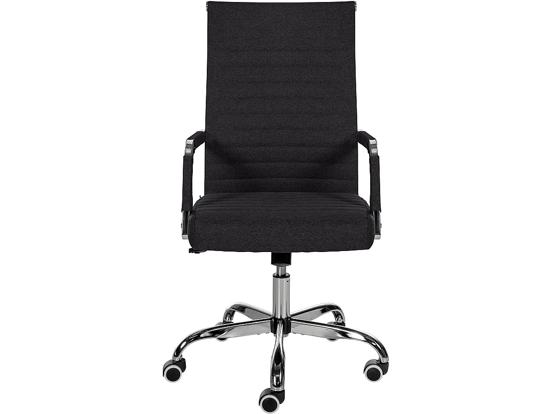 Bürostuhl - Stoff - schwarz - Amadora