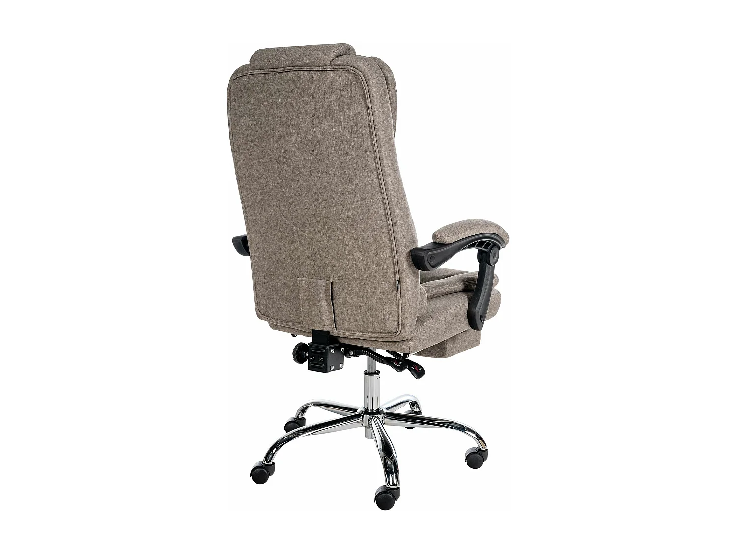 Chaise de bureau - Tissu - Taupe - Oxygen